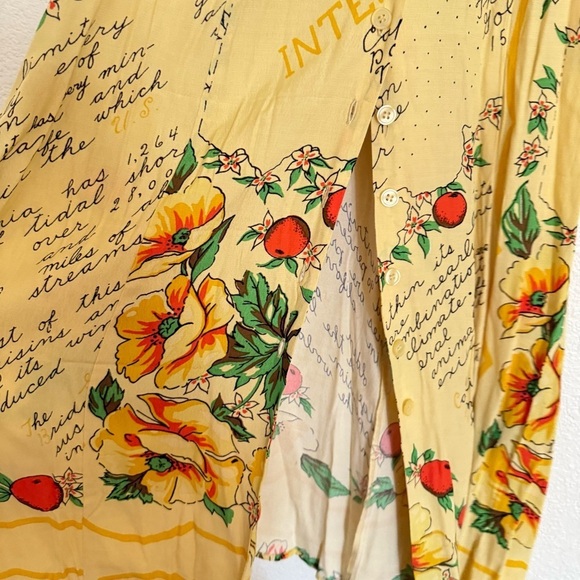 Urban Outfitters Willow Floral Fruit Midi Dress - Picture 10 of 11